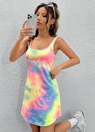 Сукня в стилі тайдай від shein m/l