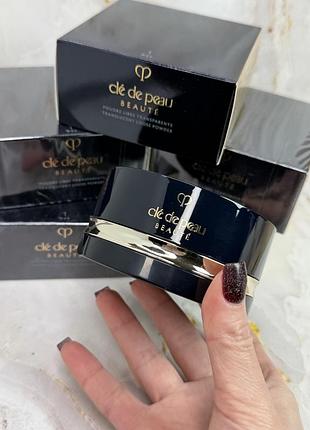 Пудра розсипчаста shiseido transparent loose face powder  прозора , з легким шимером  японія  26 g пуховка у комплекті