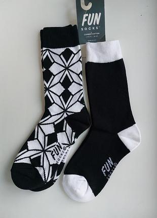 Комплект брендовые носки fun socks 2 пары размер 36-40