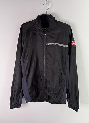 Castelli squadra stretch windrunner jacket men’s xl size