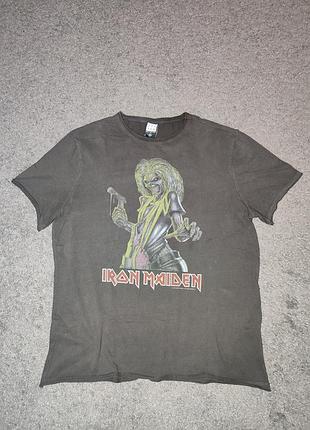 Футболка iron maiden от amplified clothing