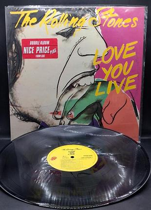 The rolling stones — love you live (2lp reissue) / платье /винил /vinyl /vintage