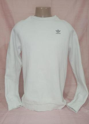 Толстовка белая мужская бренд adidas