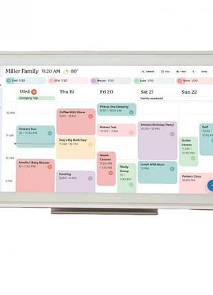 Умный семейный календарь-планировщик skylight calendar (15 дюймов)