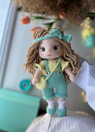 Лялечка в'язана гачком на замовлення