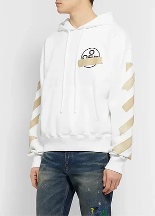 Off-white мужская худи р xl-xxl