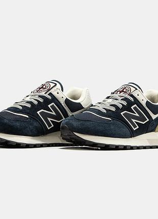 Кроссовки new balance 574 x stone island