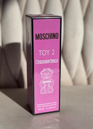 Парфумований лосьйон для тіла moschino toy2 bubble gum🍭крем для тіла москіно аромат жуйки