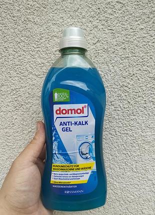 Гель от накипи domol anti-kalk gel 750 мл – защита стиральной машины, против известкового налета