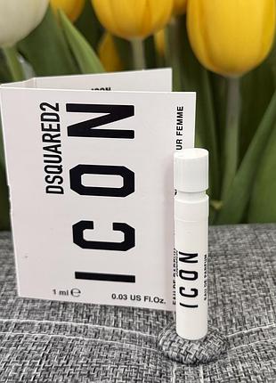 Оригинал пробник dsquared2 icon pour femme dsquared