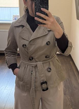 Жакет тренч бежевий h&m