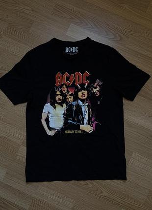 Ac/dc highway to hell футболка чорна вживана