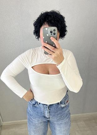 Стильний лонгслів