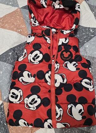 Продам дитячу жилетку, безрукавку micky mouse