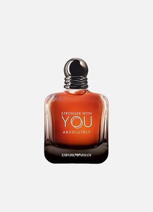 Парфум emporio armani strongest with u absolutely, 100 мл.