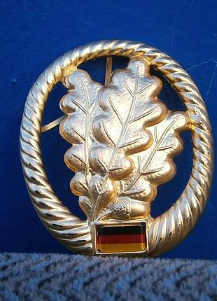 Значок bw "jäger" металевий на берет, єгерські підрозділи, бундесвер.