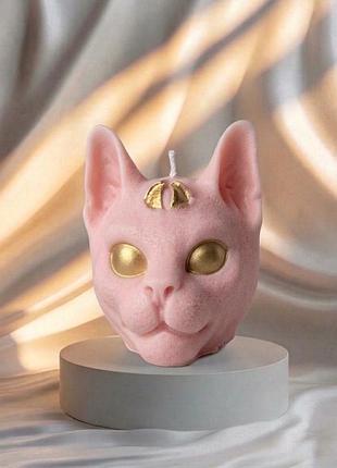 Свічки у формі кота