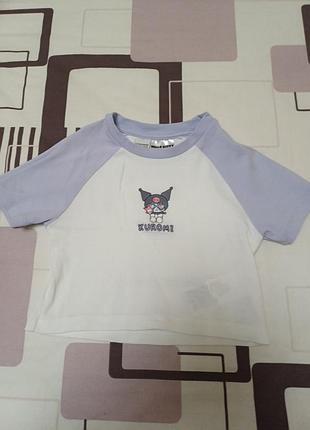Футбодка укорочена kuromi