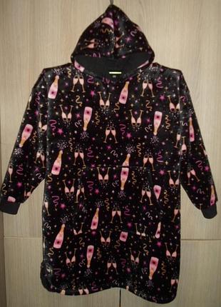 Плед  кофта толстовка худі тепла, великий розмір l/xl