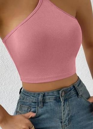 Легенький брендовий топ на завʼязках apparel,s/m