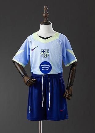 Дитяча футбольна форма барселона special edition barcelona для дітей найк nike рафінья ямал педрі