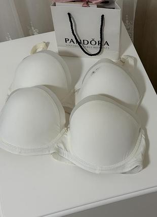 Бюстгальтер primark, молочний, розміри 85d та 80d