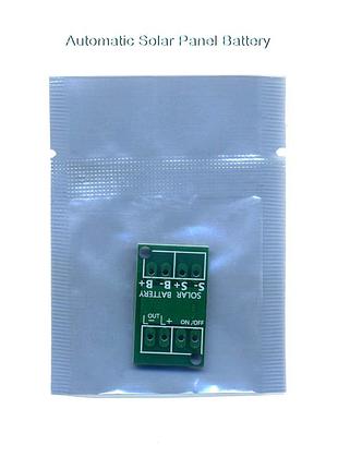 Automatic solar panel battery 10
