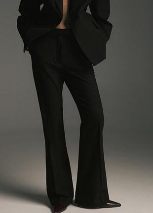 Брюки классические чёрные zara