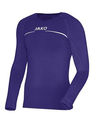 Чоловіча термофутболка термобілизна (лонгслив) jako longsleeve comfort 2.0 у фіолетовому кольорі
