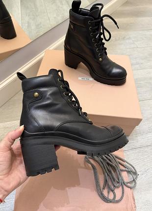 Черевики miu miu 👇деталі в описі