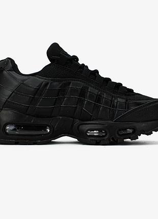 👕 nike air max 95 big bubble "black leather"👕 10