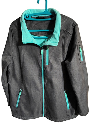 Стильная брендовая софтшел куртка janina