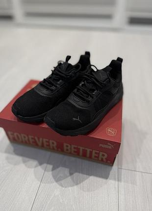 🔥чорні кросівки puma — стиль і комфорт на кожен день 🔥