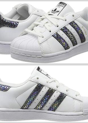 Дитячі кросівки adidas superstar metallic