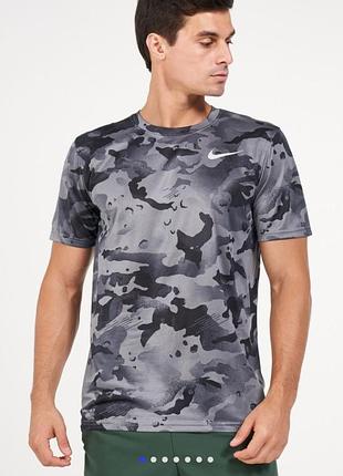 Футболка nike dri-fit camo training t-shirt