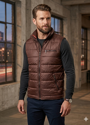 Чоловічий жилет zara man