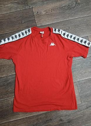 Футболка kappa с лампасами оригинал (222 banda) s/m
