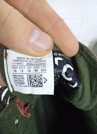 Кеды высокие от converse, 44p. 6