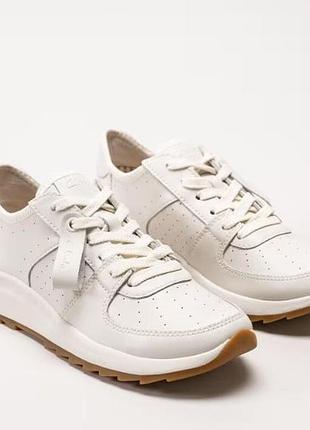 Р.35.5 clarks кожаные кроссовки оригинал