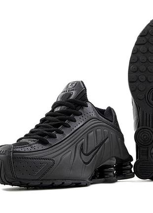 N*ke shox r4 black 3