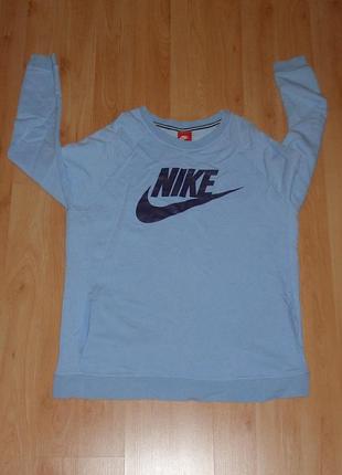 Чоловіча кофта/світшот nike big logo blue under era polo ck original l-xl jordan x carhartt