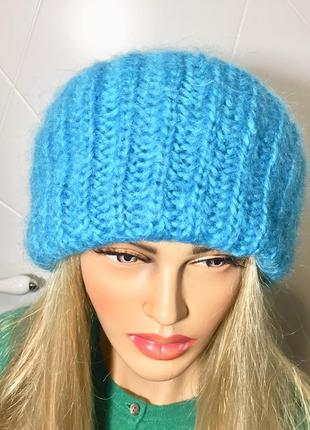 Шикарная шапка из королевского мохера