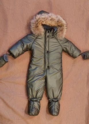Зимовий комбінезон bewarm (74-80)