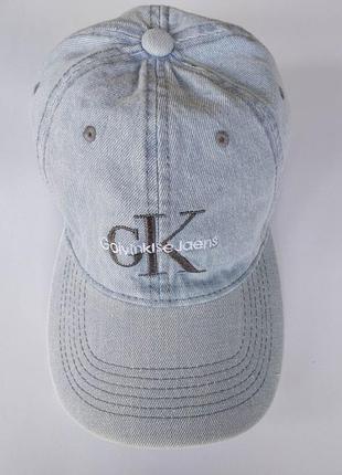 Кепка джинсова ck golvinkise jeans