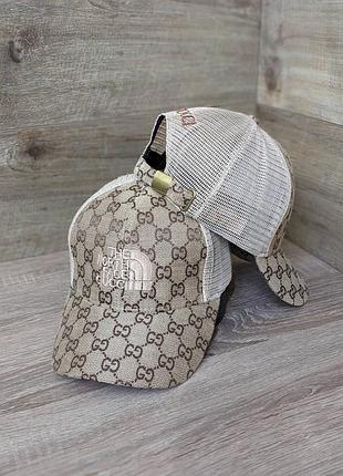 Кепка бейсболка the north face/ gucci