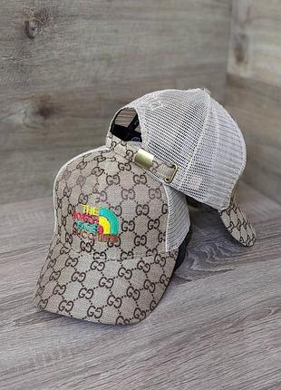 Кепка бейсболка the north face x gucci