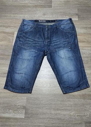 Мужские джинсовые шорты burton london размер 3xl 42 синий