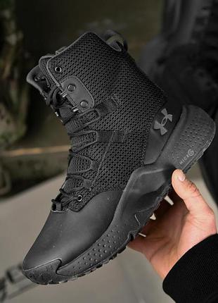 Кроссовки under up black 4 тр6832