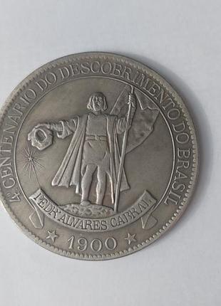 Бразильская коллекционная монета 1900 года
