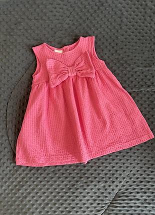 Сукня zara з бантиком 3 роки 98 см